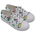 Leaves Kids  Low Top Canvas Sneakers View3