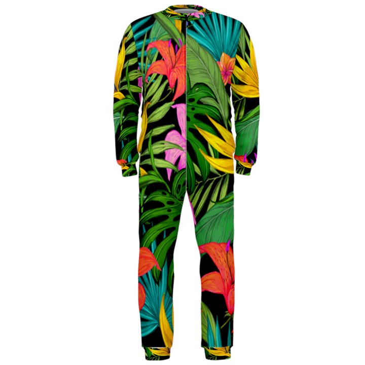 Tropical Greens OnePiece Jumpsuit (Men) 