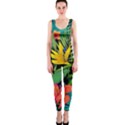 Tropical Greens One Piece Catsuit View1