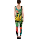 Tropical Greens One Piece Catsuit View2