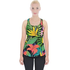 Tropical Greens Piece Up Tank Top by Sobalvarro