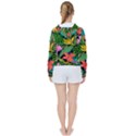 Tropical Greens Women s Tie Up Sweat View2