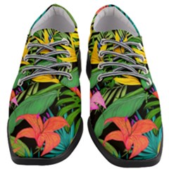 Tropical Greens Women Heeled Oxford Shoes by Sobalvarro