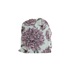 Flowers Drawstring Pouch (small) by Sobalvarro