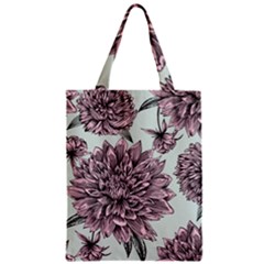 Flowers Zipper Classic Tote Bag by Sobalvarro