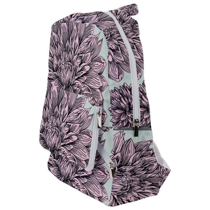 Flowers Travelers  Backpack