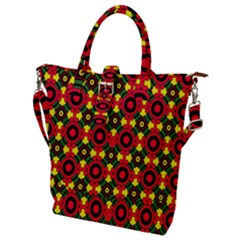 Abstract 44 Buckle Top Tote Bag by ArtworkByPatrick