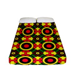 Abstract 44 1 Fitted Sheet (full/ Double Size) by ArtworkByPatrick