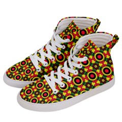 Abstract 44 1 Men s Hi-top Skate Sneakers by ArtworkByPatrick