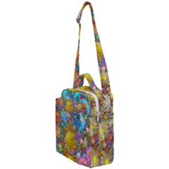 Apo Flower Power  Crossbody Day Bag by WolfepawFractals