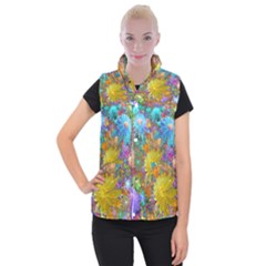 Apo Flower Power  Women s Button Up Vest