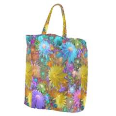 Apo Flower Power  Giant Grocery Tote by WolfepawFractals