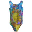 Apo Flower Power  Kids  Cut-Out Back One Piece Swimsuit View1