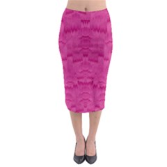 Love To One Color To Love Midi Pencil Skirt by pepitasart