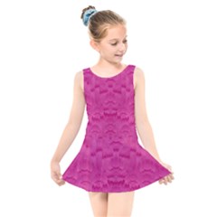 Love To One Color To Love Kids  Skater Dress Swimsuit