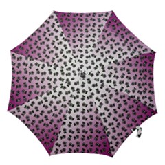 Magenta Gradient Flower Hook Handle Umbrellas (medium) by snowwhitegirl