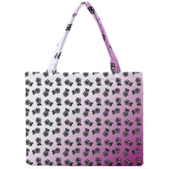 Magenta Gradient Flower Mini Tote Bag by snowwhitegirl