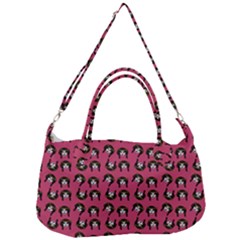 Retro Girl Daisy Chain Pattern Pink Removal Strap Handbag by snowwhitegirl