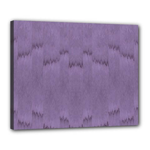 Love To One Color To Love Purple Canvas 20  X 16  (stretched) by pepitasart