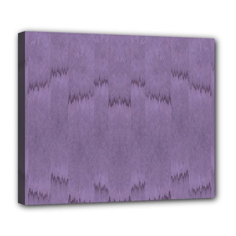 Love To One Color To Love Purple Deluxe Canvas 24  X 20  (stretched) by pepitasart