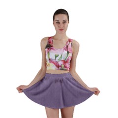 Love To One Color To Love Purple Mini Skirt by pepitasart