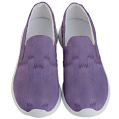 Love To One Color To Love Purple Men s Lightweight Slip Ons by pepitasart