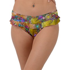 Apo Flower Power Frill Bikini Bottom by WolfepawFractals