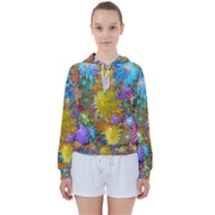 Apo Flower Power Women s Tie Up Sweat