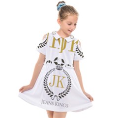 Jk Logo Kids  Short Sleeve Shirt Dress