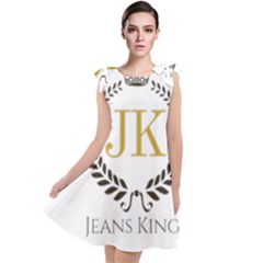 Jk Logo Tie Up Tunic Dress by Jeanskings