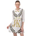 Jk Logo Square Mini Skater Shirt Dress View1