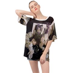 Tulips 1 1 Oversized Chiffon Top by bestdesignintheworld