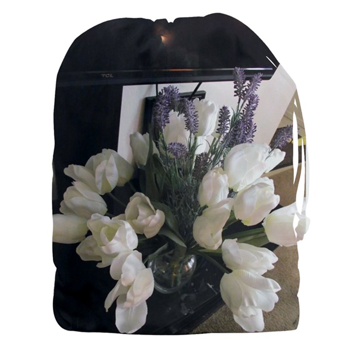 Tulips 1 1 Drawstring Pouch (XXXL)