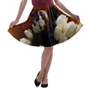 Tulips 1 2 A-line Skater Skirt View1