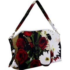 Roses 1 2 Canvas Crossbody Bag by bestdesignintheworld