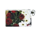 Roses 1 2 Canvas Cosmetic Bag (Medium) View2