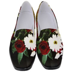 Roses 1 2 Women s Classic Loafer Heels by bestdesignintheworld