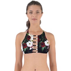 Roses 1 2 Perfectly Cut Out Bikini Top by bestdesignintheworld