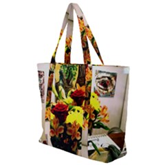 July 1 2 Zip Up Canvas Bag by bestdesignintheworld