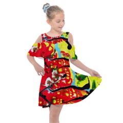 Hot 1 1 Kids  Shoulder Cutout Chiffon Dress by bestdesignintheworld