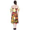 City 1 1 Shoulder Tie Bardot Midi Dress View2