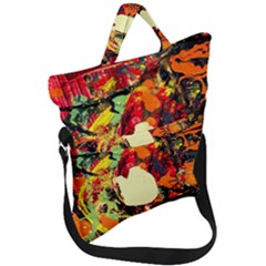 City 1 1 Fold Over Handle Tote Bag by bestdesignintheworld