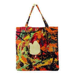 City 1 1 Grocery Tote Bag by bestdesignintheworld