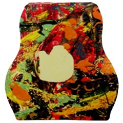 City 1 1 Car Seat Velour Cushion  by bestdesignintheworld