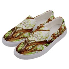 Hot Day In Dallas 14 Men s Canvas Slip Ons by bestdesignintheworld