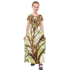 Hot Day In Dallas 14 Kids  Short Sleeve Maxi Dress by bestdesignintheworld