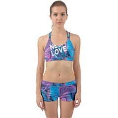 Neon Love Back Neon Love Front Back Web Gym Set by Lovemore