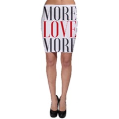 More Love More Bodycon Skirt