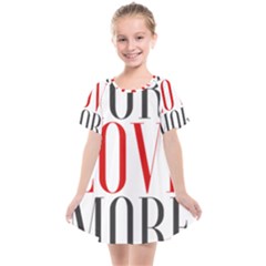 More Love More Kids  Smock Dress