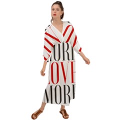 More Love More Grecian Style  Maxi Dress by Lovemore